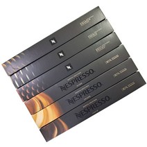 네스프레소 정품 캡슐커피 바리스타 6종 세트 총 60개, 1세트, 5g