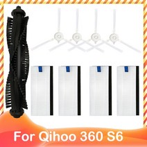 싸이클론 집진기 산업용 목공용 집진시설 Qihoo 360 S6 로봇 진공 메인 브러시 사이, Set 14