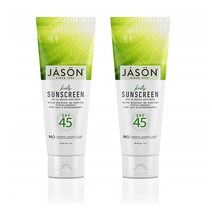JASON 제이슨 키즈 선크림 SPF 45 113g(4oz) 2팩 Kids Broad Spectrum Sunscreen