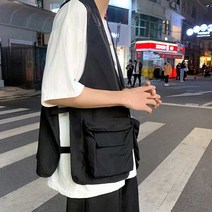 간절기 베스트 자켓 아메카지 조끼 캐주얼 남자 패션 블랙 조끼 힙한패션 쪼끼 검은색 아메카지 베스트