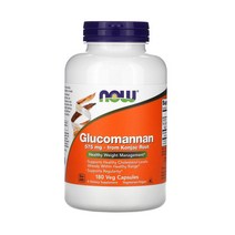 나우푸드 글루코만난 Glucomannan 575mg 180정 곤약 뿌리 konjac, 상세설명참조