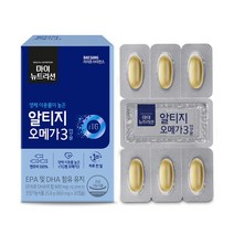 대상웰라이프 알티지 오메가3 (860mgx30캡슐), 1박스