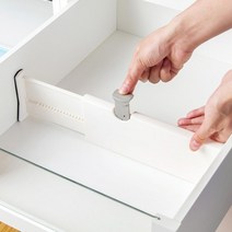 퍼니싱굿즈 강력고정 길이조절 파티션 - 책장 서랍 칸막이 diy파티션, 1개