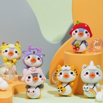 니들 양모 펠트 펭귄 인형 반려동물 만들기 DIY 세트, 돼지펭귄