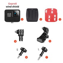 Camsteer-맞춤형 알루미늄 Arai RX7X 헬멧 턱 마운트 GoProMax Hero11 10 9 Insta360 X3 X2 DJI AKASO 카, [03] For Gopro8