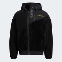 아디다스 ADIDAS 퍼포먼스 FW 테렉스 아웃도어 보이저 쉐르파 플리스 후리스 재킷 HN2023 블랙