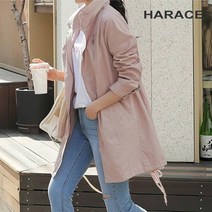 헤레이스 하이넥 A라인 야상