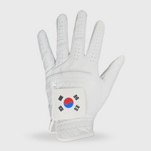 브랜드없음 남여공용 태국기 투어선수용 천연양피 골프장갑_왼손