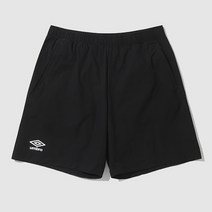 [국내매장판]엄브로반바지 에센셜 화섬 4부 숏츠 BLACK 블랙 UO123SHP11-BLK