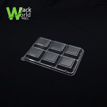 다용도 직사각 6칸 - 뚜껑 / 100개