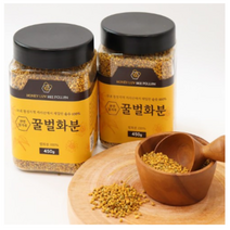 허니럽 꽃가루 꿀벌화분, 450g, 2개