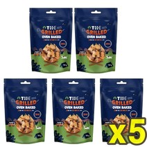 더그릴드 오븐베이크드 소고기 오리고기 연어 고구마 강아지 건강 영양간식, 5개입