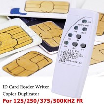 rfid id 카드 복사기 125250375500khz cr66 rfid 스캐너 프로그래머 리더 라이터 복사기 (민감하게 표시등 포함)