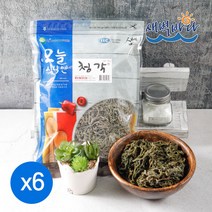 청정완도 해초 말린 청각 400g x 6봉 김치 김장 재료 SECG4H6, 단품
