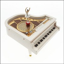 무빙 오르골(뮤직박스)-대형 피아노 위의 발레리나, 옵션