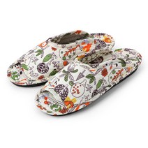 키키디 힐링 쿠션 실내화 정글아이보리