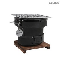 꾸버스 야끼니꾸 화로 제트블랙 미니화로 가정용화로