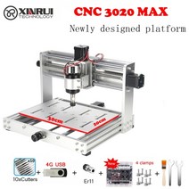 CNC 3020 pro MAX GRBL 제어 200w 3 축 DIY pcb 밀링 머신 우드 라우터 지원 레이저 조각, CN, 3020MAX, 오프라인 카드로