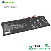 노트북 배터리 호환 notebook battery Honghay AP16M4J Acer Aspire 3 A31522 A31541R7SB N17Q4 76V 4870mA, 한개옵션0