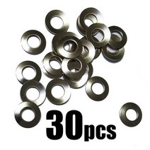 공압실린더 부품 원형 유공압 페인트 볼 에어소프트 액세서리 PCP HPA 에어 탱크 실린더 레귤레이터 감압 디스크 30/60pcs, 30pcs