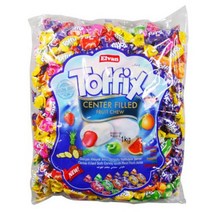 아시아푸드 엘반 토픽스 프룻츄 1kg Toffix Fruit Chew 터키, 1개