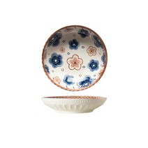 BLOWFISH FUGU예쁜접시20cm꽃접시 빈티지접시, 20cm, D, 1개