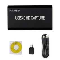 USB 3.0 타입-C USB-C HDMI HD 게임 비디오 캡처 카드 박스 HDMI 루프 1080P 60FPS 게임 레코더 박스 기기 라이브 스트리밍 윈도우 리눅스 Os X 시스