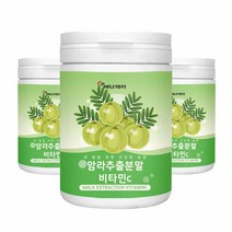 암라 추출 분말 비타민C 식용 암라가루 AMRA 파우더 천연 암라 효능 여감자 구스베리 암라열매 세븐베리 농축분말 빌베리, 230g__3개