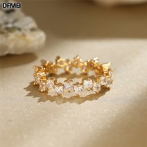 DFMEI 스퀘어 큐빅 반지