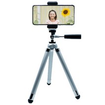 킹 스마트폰 삼각대 레인보우 에이트 실버 ARE8-SV 8단 자유운대 로우 앵글 스마트폰 지원 821553, 상세페이지 참조