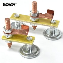 강력한 자기 용접 접지 클램프 홀더 판금 수리 기계 이중 헤드 와이어 전기 1 개, 01 Single head(1Pc)