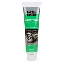 gnc 애완 동물 울트라 멀티비타민 젤페이스트 모든 개 맥아 향 5온스 튜브 | 맥아향 개를 위한 반려동물 종합비타민 젤 | 개를 위한 일일 보충 | 미국에서 만든