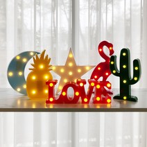LED 마퀴라이트 무드등 무드등 마퀴라이트 꾸미기등 인테리어등 미니조명 간접조명 홍학등 집꾸미기등 감성캠핑등, Cumus™ 플라밍고_CM™, 1개