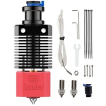 Creality- 스파이더 고온 300 핫 엔드 키트 Ender 3 Ender-3 V2 Pro Max Ender-5 3D 프린터 용 CR-10, [02] 500 Degrees Kit