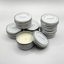 소이캔들 캠핑용캔들 틴케이스캔들 미니향초 100ml, 코코 마드모아젤