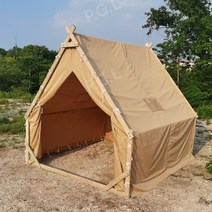 글램핑 캠핑장 텐트 방갈로 야외 그늘막 카페 펜션 리빙쉘 방풍 제작 대형 오두막 커스텀, 2.5X2m높이3.1m
