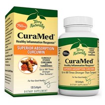 테리내추럴리 CuraMed 커큐민 750mg 120캡슐 (4개월분), 1개