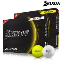 스릭슨 NEW Z-STAR 골프공 정품볼 3피스 42.67mm, 화이트, 1개