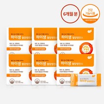 하이생 하루 한포로 식후혈당상승 억제 혈당밸런스 180포(6개월분), 3.5g, 30개