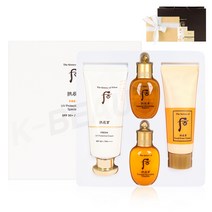 더후 공진향 진해윤 프레쉬 선크림 스페셜 기획 세트 (선물포장+쇼핑백+1ml 샘플 증정), 1set