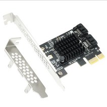 SATA 어댑터 PCI E 2 포트 SATA 3 SSD HDD 어댑터 PCI Express 확장 카드 PCI-E 1X 2X 4X 8X 16X 컨트롤러 6G 마벨, 검정, 하나