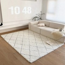 모로칸러그 특대형소형먼지없는러그수입북유럽 ins 모피 카펫 거실 매트 심플 모던 침실 북유럽 장식 카펫 대형 미끄럼 방지 어린이 러그 홈 데코 러그