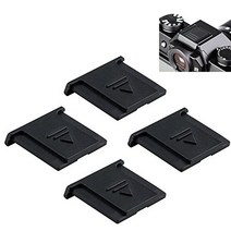 4PCS Camera Hot Shoe Cover Protector Cap for Fujifilm Fuji GFX100 GFX50R GFX50S XH1 XPro3 XPro2 X-Pr, 상세내용참조