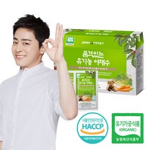 자연의품격 품격있는 유기농 야채수, 90ml, 30개입