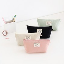 라이브워크 코이 멜로우 펜슬 포켓 4color 필통, Black