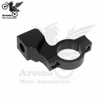 부품 ATV 백업 미러 카페 레이서 오토바이 백미러 모토크로스 사이드 미러 10mm 8mm 가와사키 혼다 스즈, 01 only mirror mount
