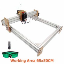500*400mm GRBL 1.1f CNC 레이저 조각기 40W 나무 12V 5A 2 축 절단 인쇄 에칭 소작 CNC6550, 04 7000mw_02 40x50cm