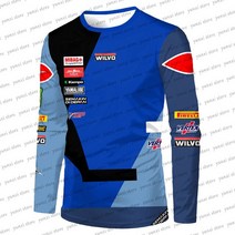MXGP 레이싱 바이크 오토바이 레이스 티셔츠 오프로드 모터사이클 라이딩 슈트 긴 소매 91 드라이버 셔츠 남성용 야외 스포츠, [07] XXXL, [01] 1