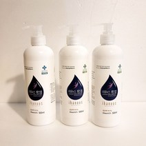 [의약외품] ihanus 이하누스 손소독제 핸즈겔 에탄올 62% 500ml x 3개 펌프 겔 타입 은은한 라벤더향