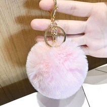 DM 악세사리 폼폼 키링 장식고리 방울 털 가방 악세사리 키홀더 폼폼이